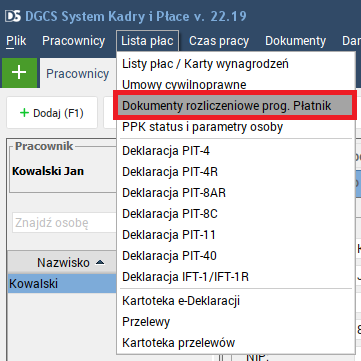 DGCS & ZUS